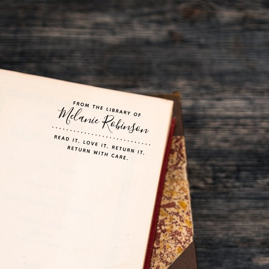 読よ。愛してよ。返せ。カスタムライブラリ ラバースタンプ