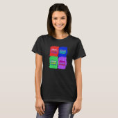 読んだ本 ポップな本 Tシャツ (正面フル)