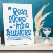 読インディ作家 フォトプラーク (側面)