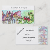 読カエル 名刺 (正面/裏面)