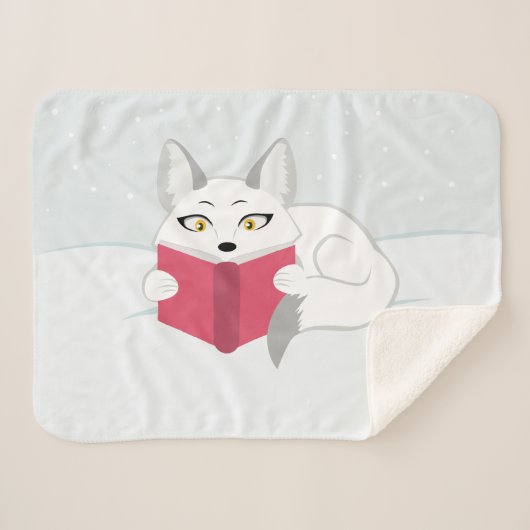 読キツネ シェルパブランケット (正面(横))