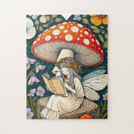 読キノコの妖精 ジグソーパズル