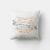 読ハート クッション (正面)