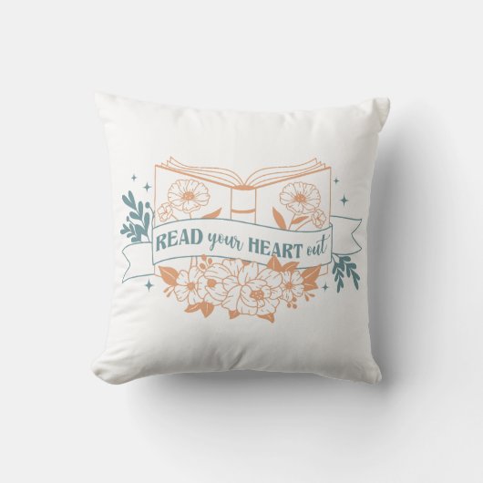 読ハート クッション (正面)