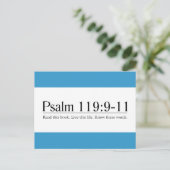 読バイブル119:9-11 ポストカード (スタンド正面)