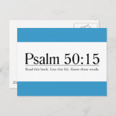 読バイブル50:15 ポストカード (正面/裏面)