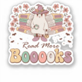 読レトロGroovyハロウィーン シール (正面)