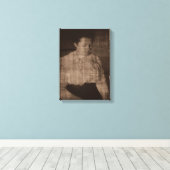 読ヴィンテージ キャンバスプリント (インサイチュ (ウッドフロア))