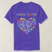 読先生3 Tシャツ (デザイン正面)