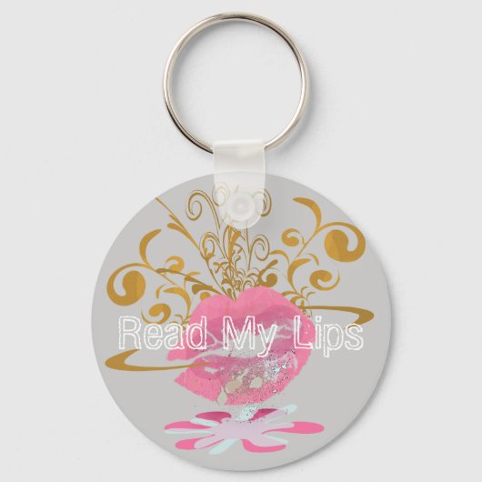 読唇 キーホルダー (正面)