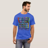 読学ま想像で Tシャツ (正面フル)