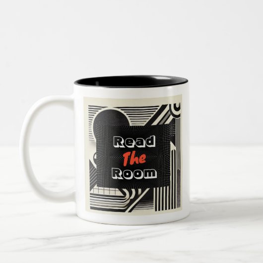 読室 ツートーンマグカップ (左)