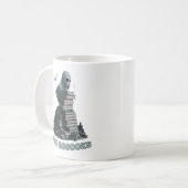 読幽霊読の本 コーヒーマグカップ (正面左)