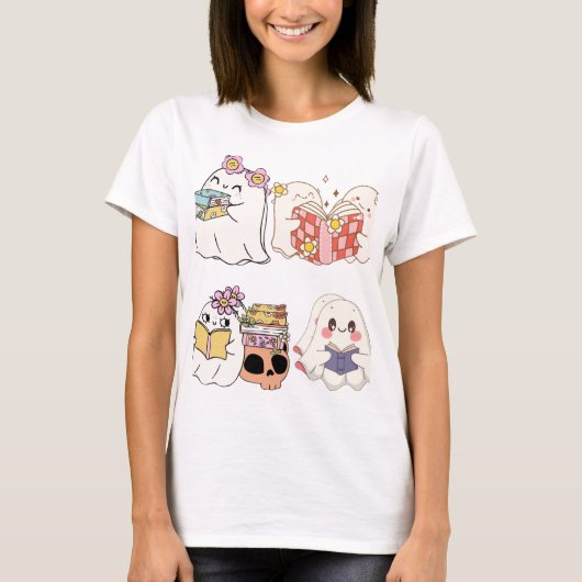 読幽霊 Tシャツ (正面)