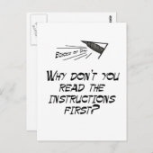 読指示 ポストカード (正面/裏面)