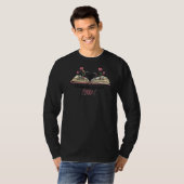 読救済の心の開花フローラ読の Tシャツ (正面フル)