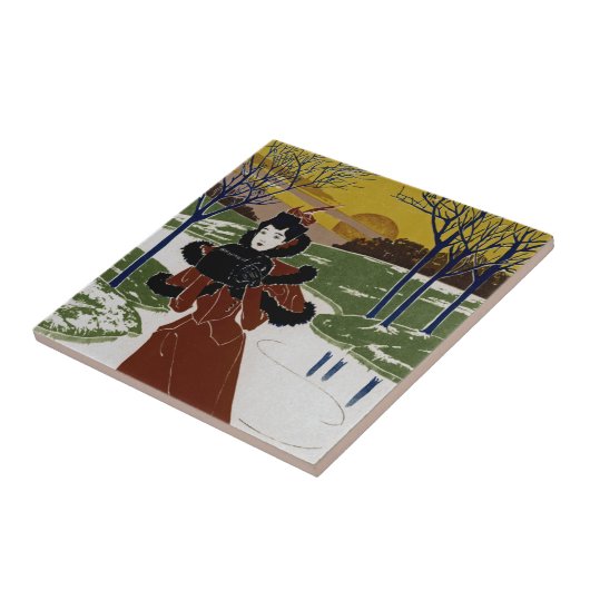 読日 タイル (側面)