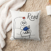 読書および睡眠の枕 クッション (ブランケット)