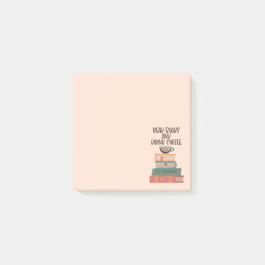 読書とコーヒー ポストイットノート ポストイット (正面)