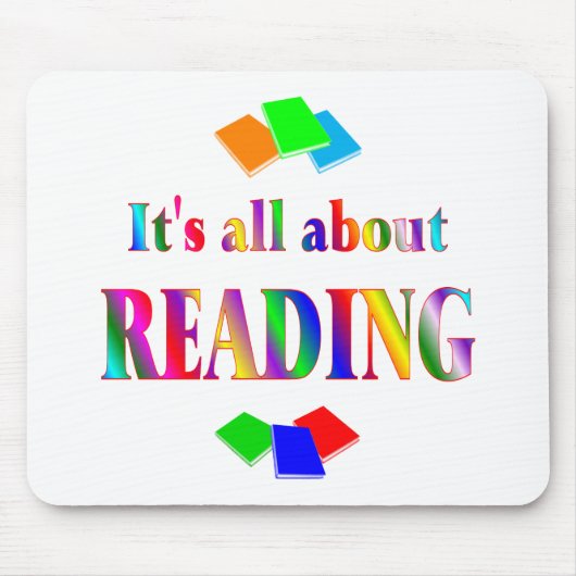 読書について マウスパッド (正面)