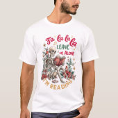 読書に没頭中、邪魔しないで Tシャツ (正面)