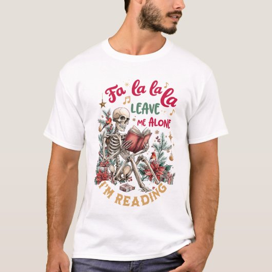 読書に没頭中、邪魔しないで Tシャツ (正面)