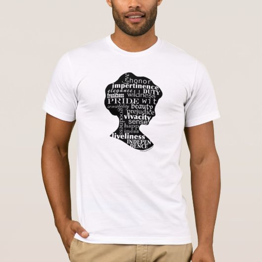 読書のジェーンAustenのTシャツ Tシャツ (正面)