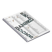 読書の禁止本ジャーナルブランクの本 ノートブック (右側)