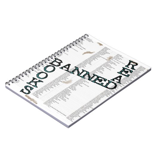 読書の禁止本ジャーナルブランクの本 ノートブック (左側)