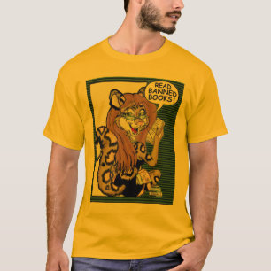 読書の禁止本 Tシャツ