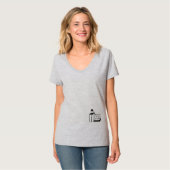 読書の虫 Tシャツ (正面フル)