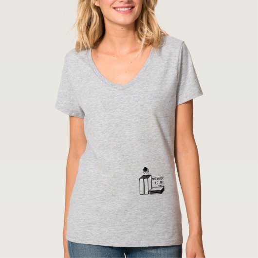 読書の虫 Tシャツ (正面)