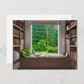 読書の隠れ家 ポストカード (正面/裏面)