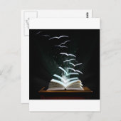 読書の魔法の世界 ポストカード (正面/裏面)