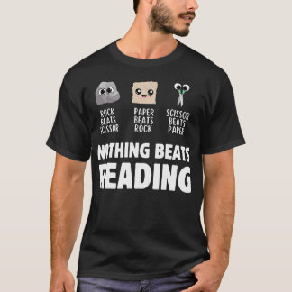 読書は図書館司書の醍醐味 Tシャツ