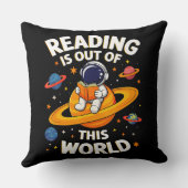 読書は宇宙を超えて クッション (裏面)