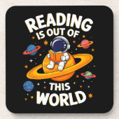 読書は宇宙を超えて コースター (正面)