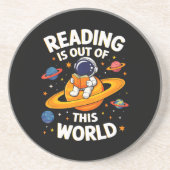 読書は宇宙を超えて コースター (正面)