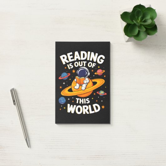 読書は宇宙を超えて ポストイット (オフィス)