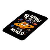 読書は宇宙を超えて マグネット (左側)