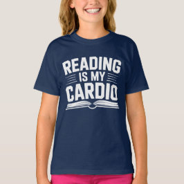 読書は私の有酸素運動 Tシャツ