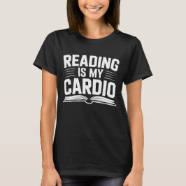 読書は私の有酸素運動 Tシャツ