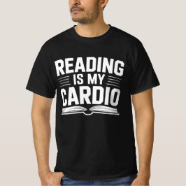 読書は私の有酸素運動 Tシャツ