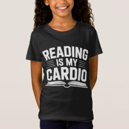 読書は私の有酸素運動 Tシャツ