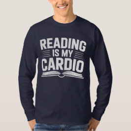 読書は私の有酸素運動 Tシャツ