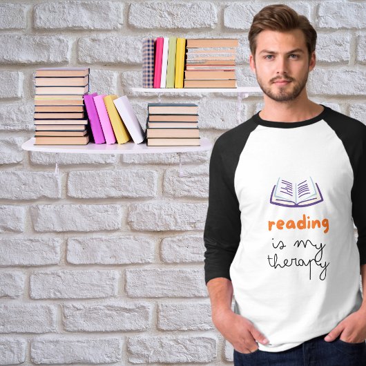 読書は私の癒し Tシャツ