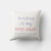 読書は私の軍事大国です クッション (裏面)