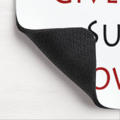 読書は軍事大国を与えます マウスパッド (コーナー)