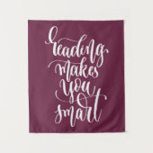 読書は頭が切れるに作ります タペストリー (正面)