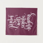 読書は頭が切れるに作ります タペストリー (正面(横))